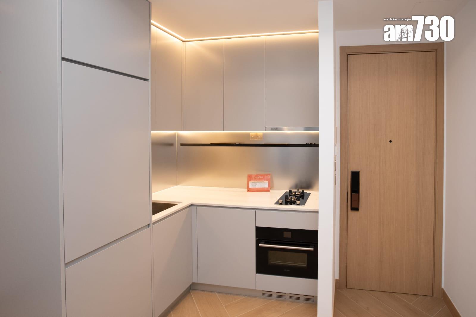 THE HADDON示範單位|262呎一房特高樓底設計 430呎三房儲物空間足|多圖有片