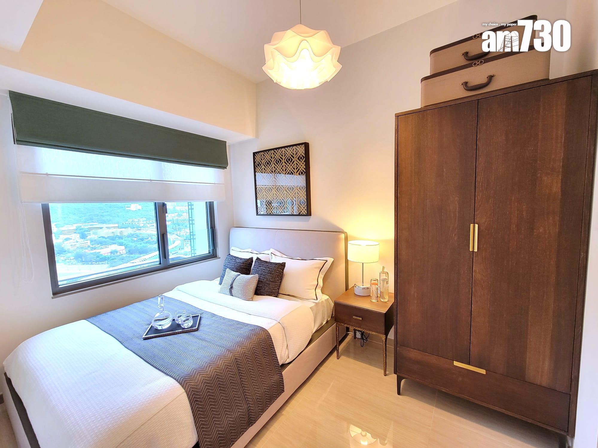 晉環示範單位|兩款風格連家具一房戶有得睇 浴室採雙門設計|多圖有片