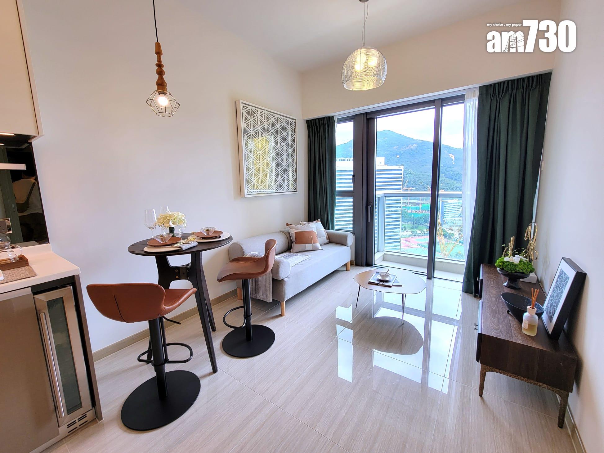 晉環示範單位|兩款風格連家具一房戶有得睇 浴室採雙門設計|多圖有片