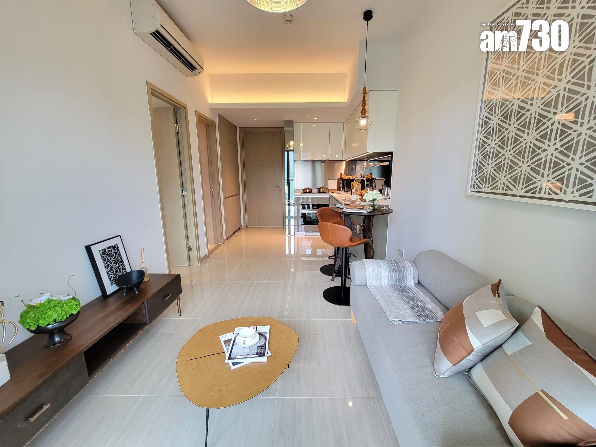 晉環示範單位|兩款風格連家具一房戶有得睇 浴室採雙門設計|多圖有片