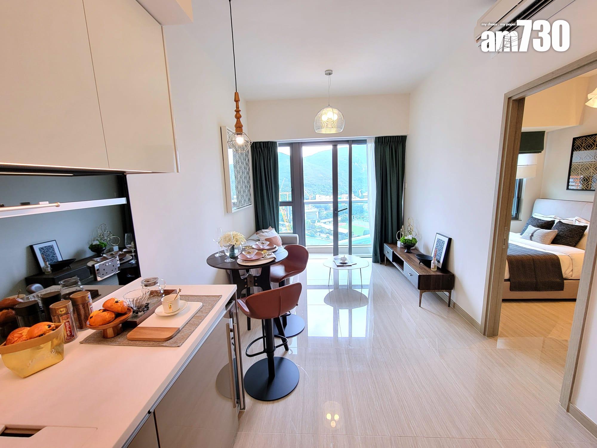 晉環示範單位|兩款風格連家具一房戶有得睇 浴室採雙門設計|多圖有片