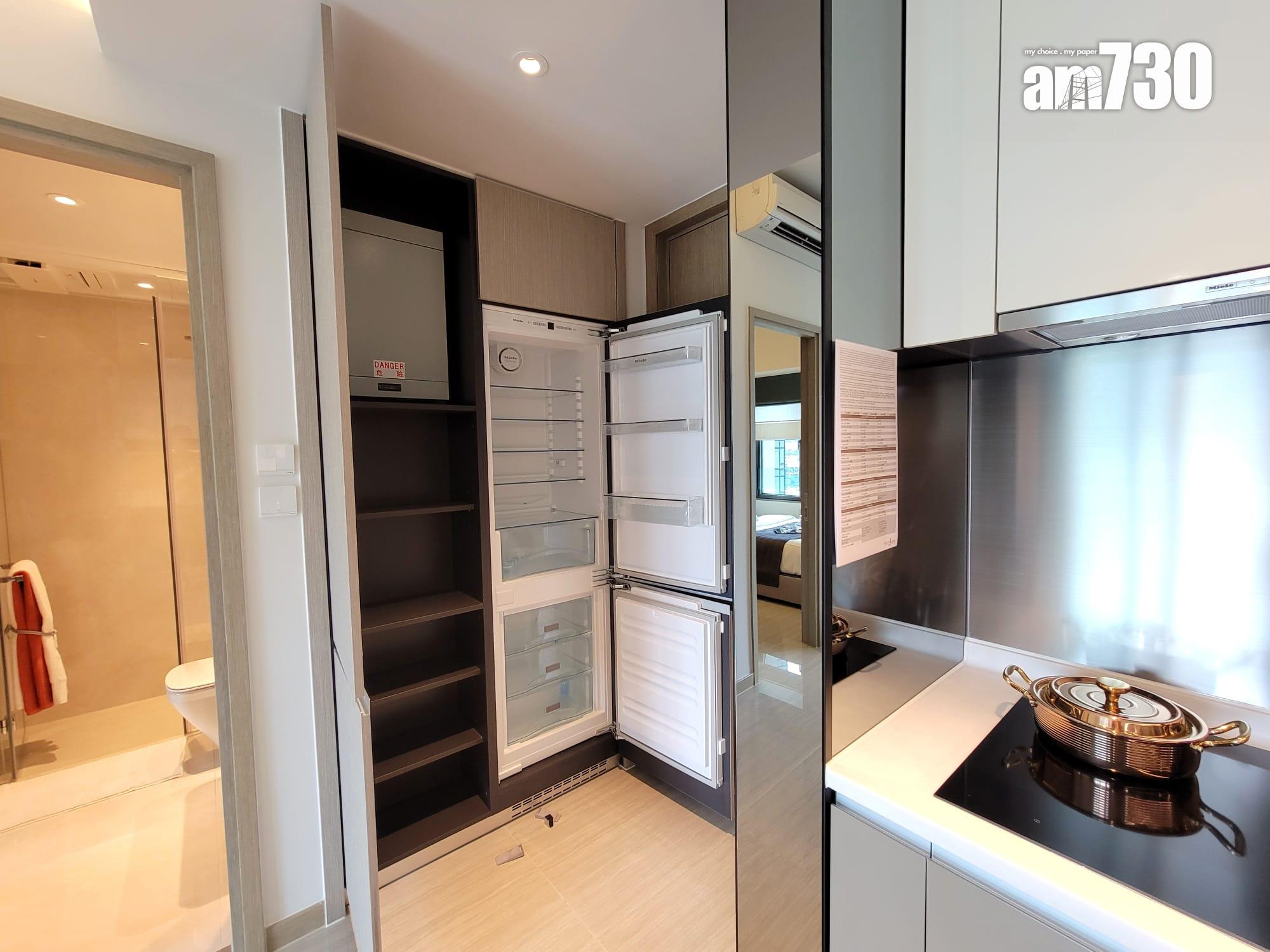 晉環示範單位|兩款風格連家具一房戶有得睇 浴室採雙門設計|多圖有片