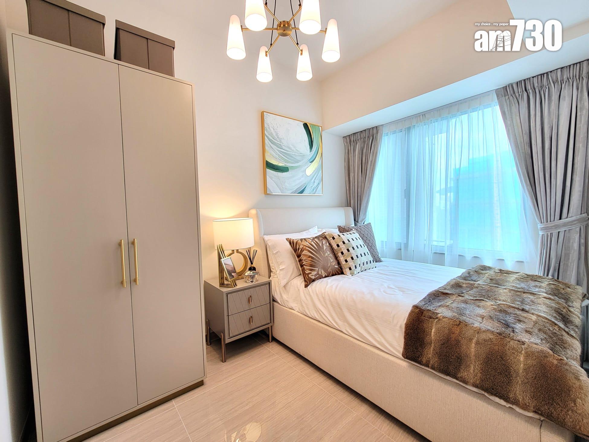 晉環示範單位|兩款風格連家具一房戶有得睇 浴室採雙門設計|多圖有片