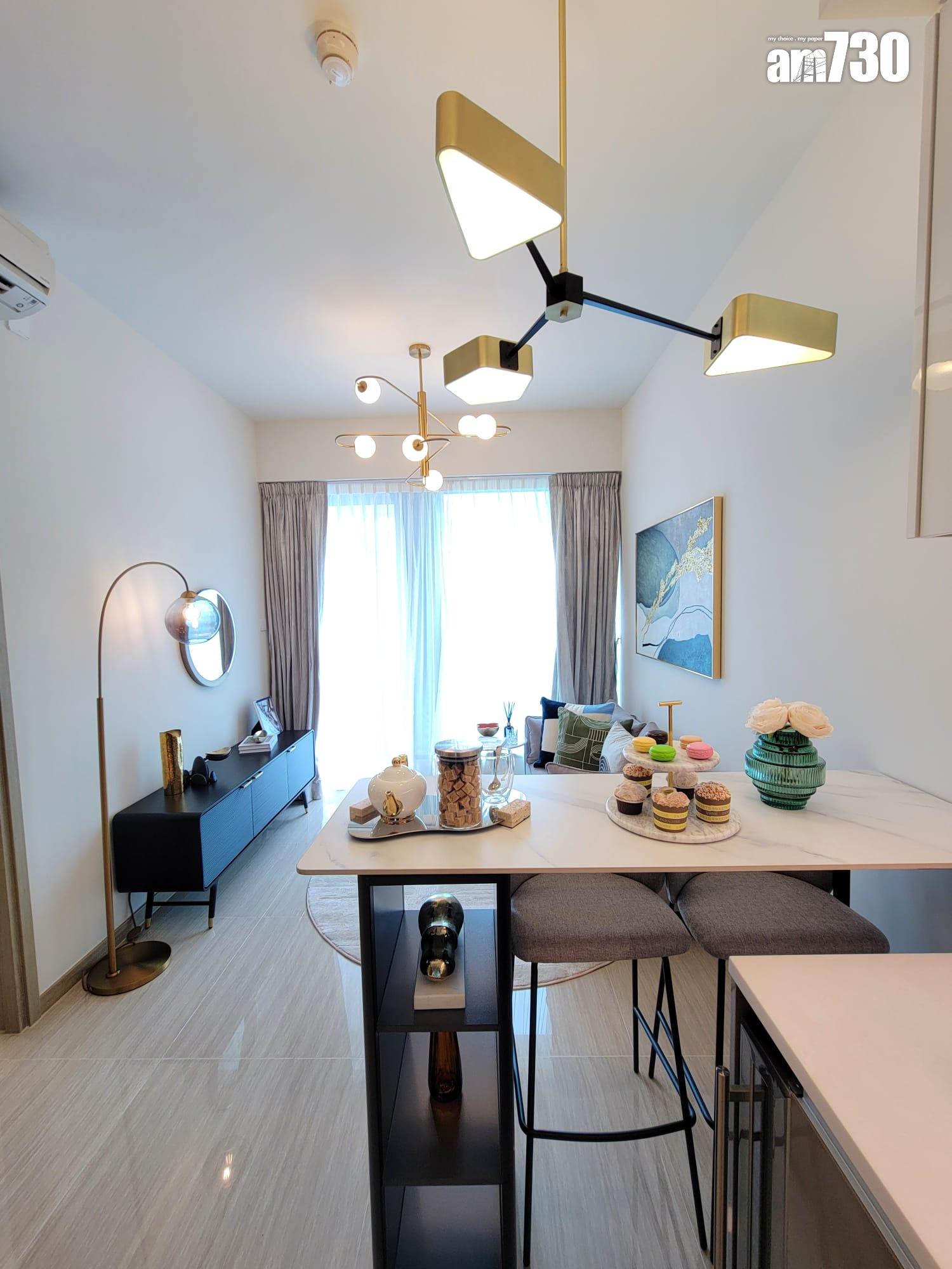 晉環示範單位|兩款風格連家具一房戶有得睇 浴室採雙門設計|多圖有片