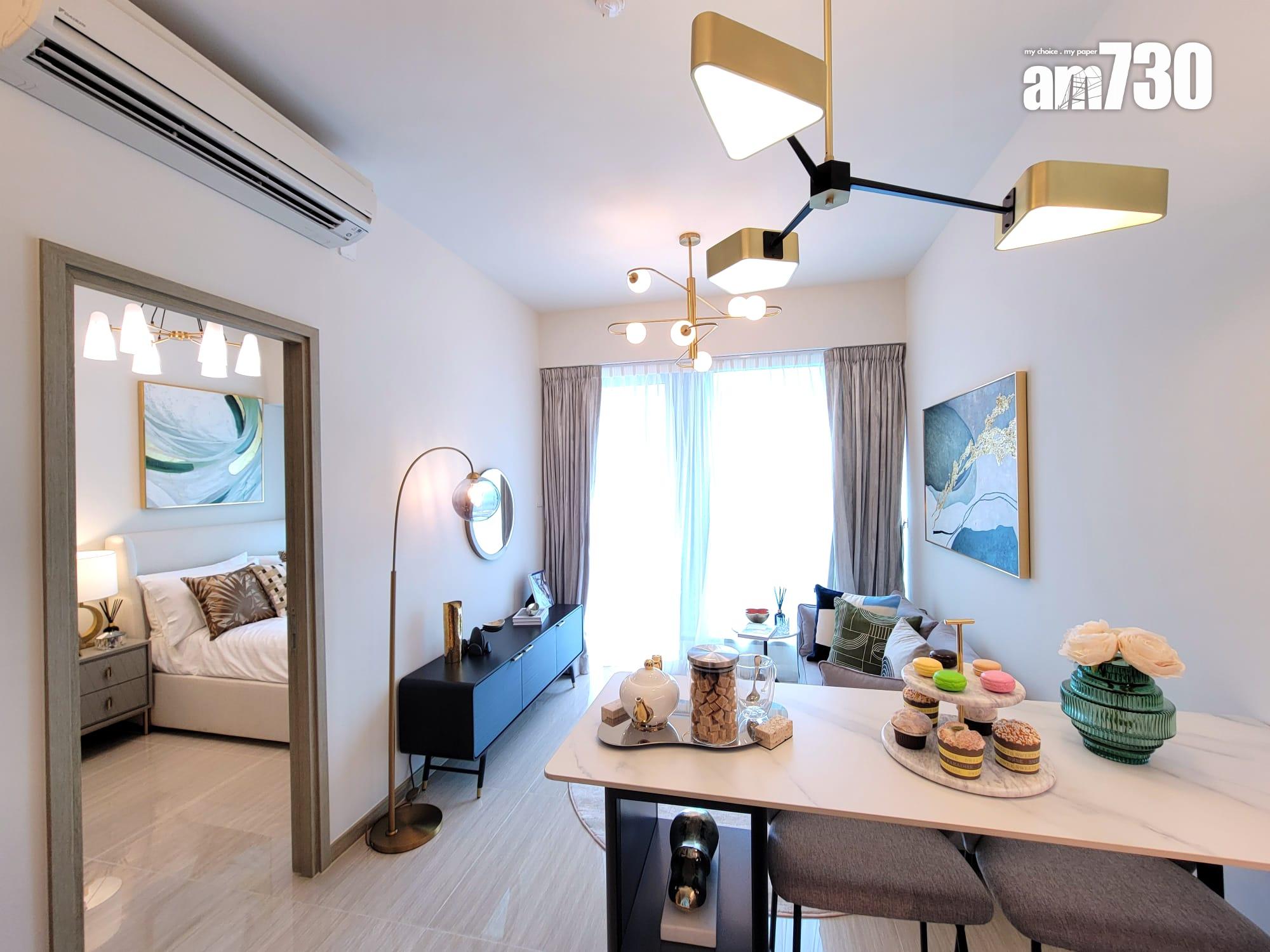 晉環示範單位|兩款風格連家具一房戶有得睇 浴室採雙門設計|多圖有片