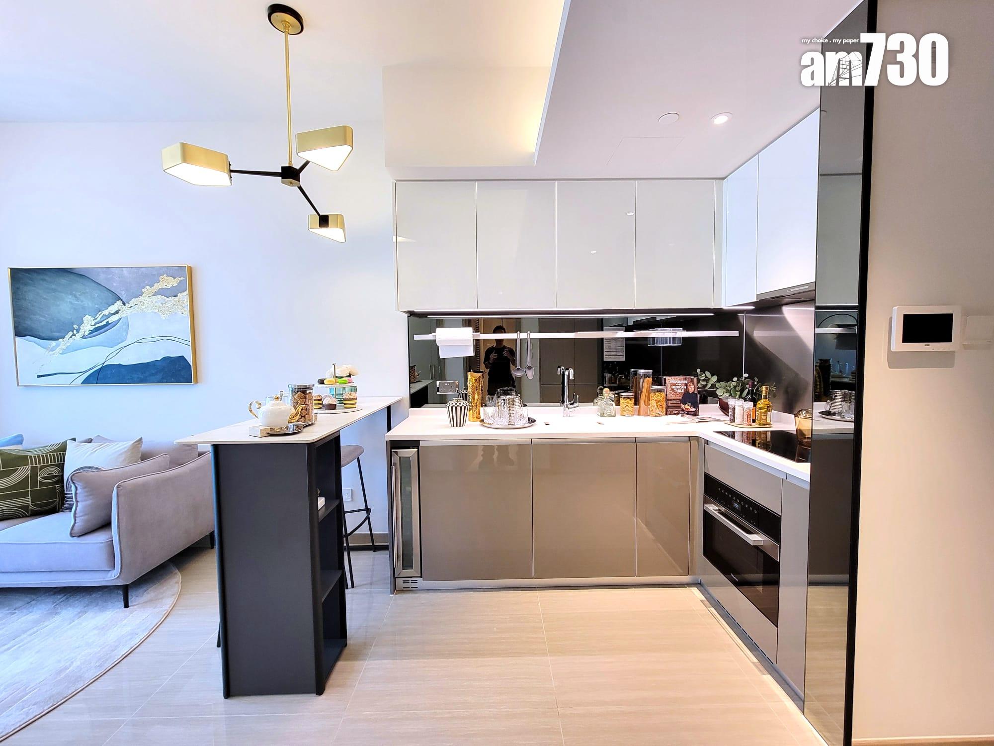 晉環示範單位|兩款風格連家具一房戶有得睇 浴室採雙門設計|多圖有片