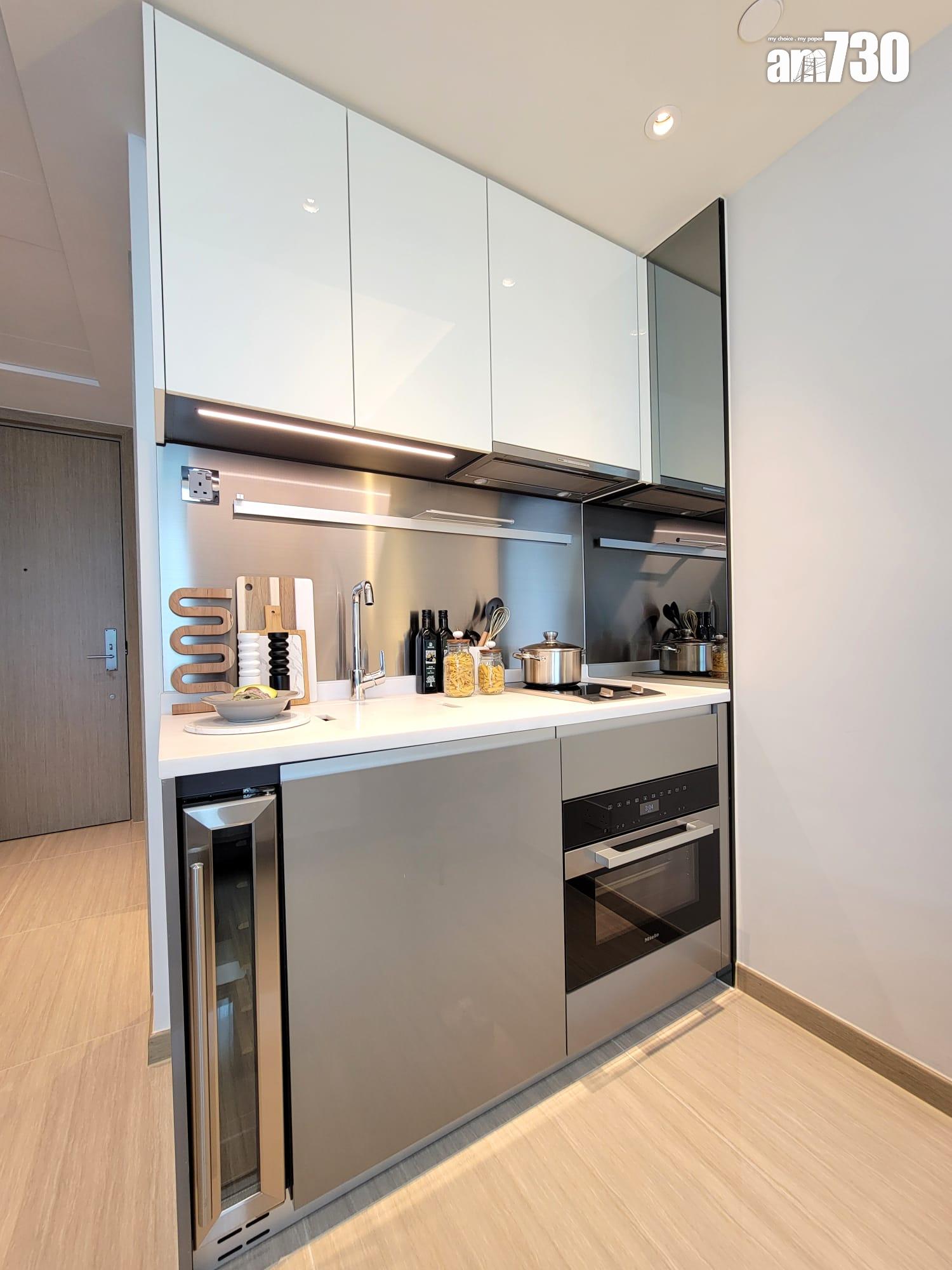 晉環示範單位|兩款290呎連家具開放式戶 一招令住戶靈活調配生活空間|多圖有片