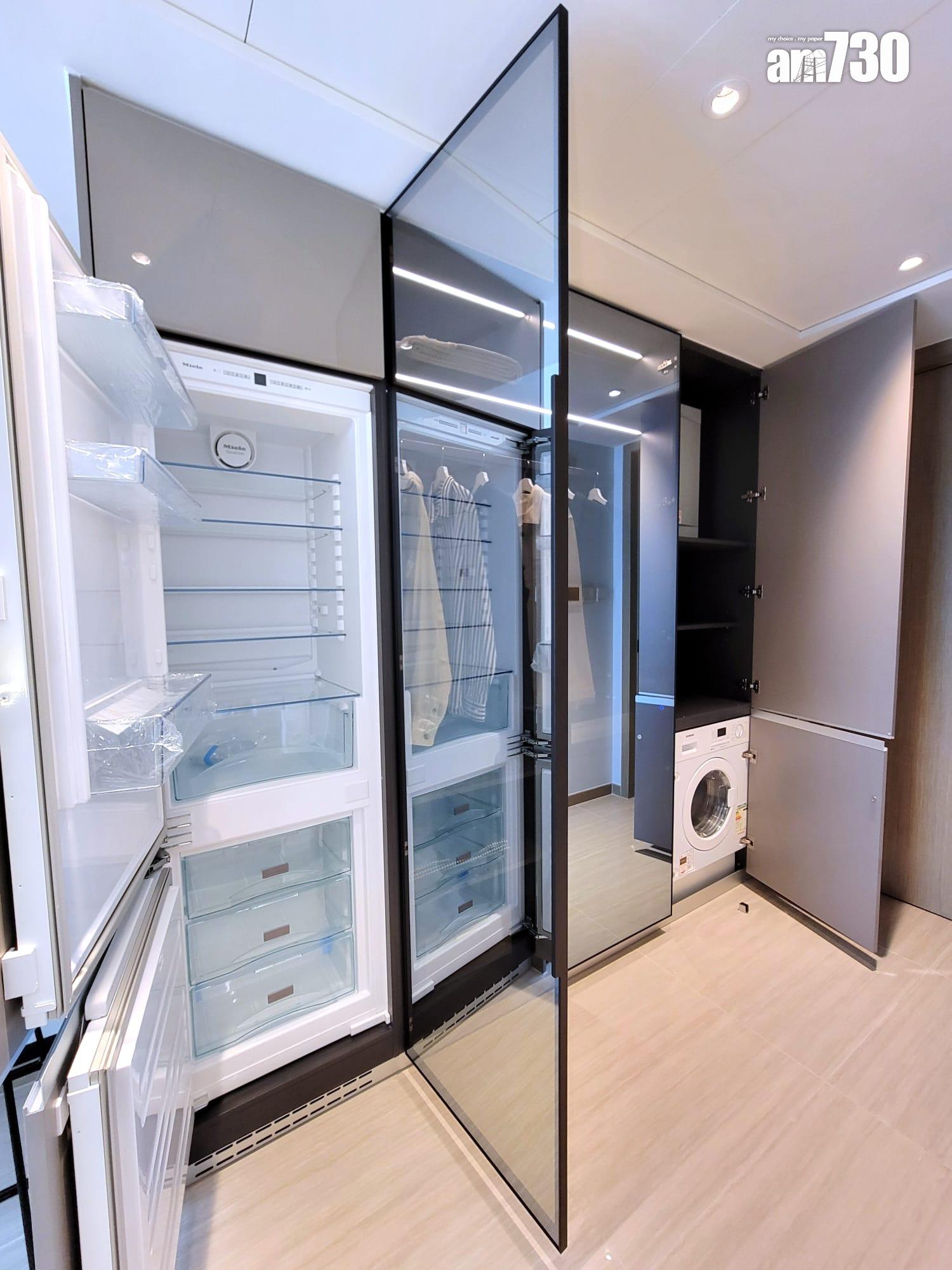 晉環示範單位|兩款290呎連家具開放式戶 一招令住戶靈活調配生活空間|多圖有片