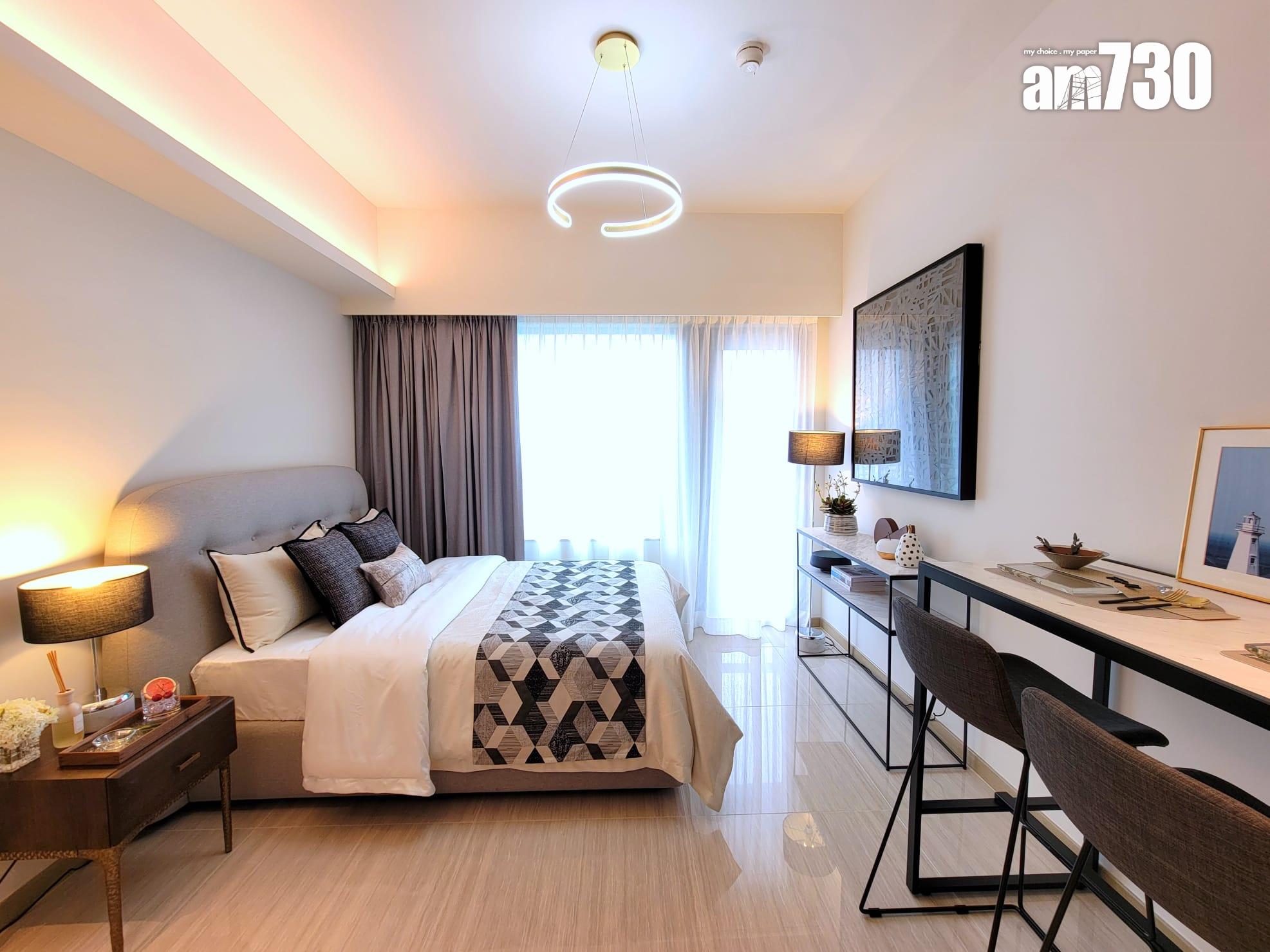 晉環示範單位|兩款290呎連家具開放式戶 一招令住戶靈活調配生活空間|多圖有片