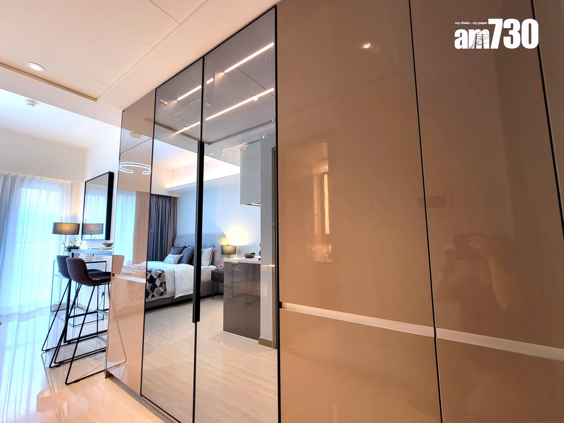 晉環示範單位|兩款290呎連家具開放式戶 一招令住戶靈活調配生活空間|多圖有片