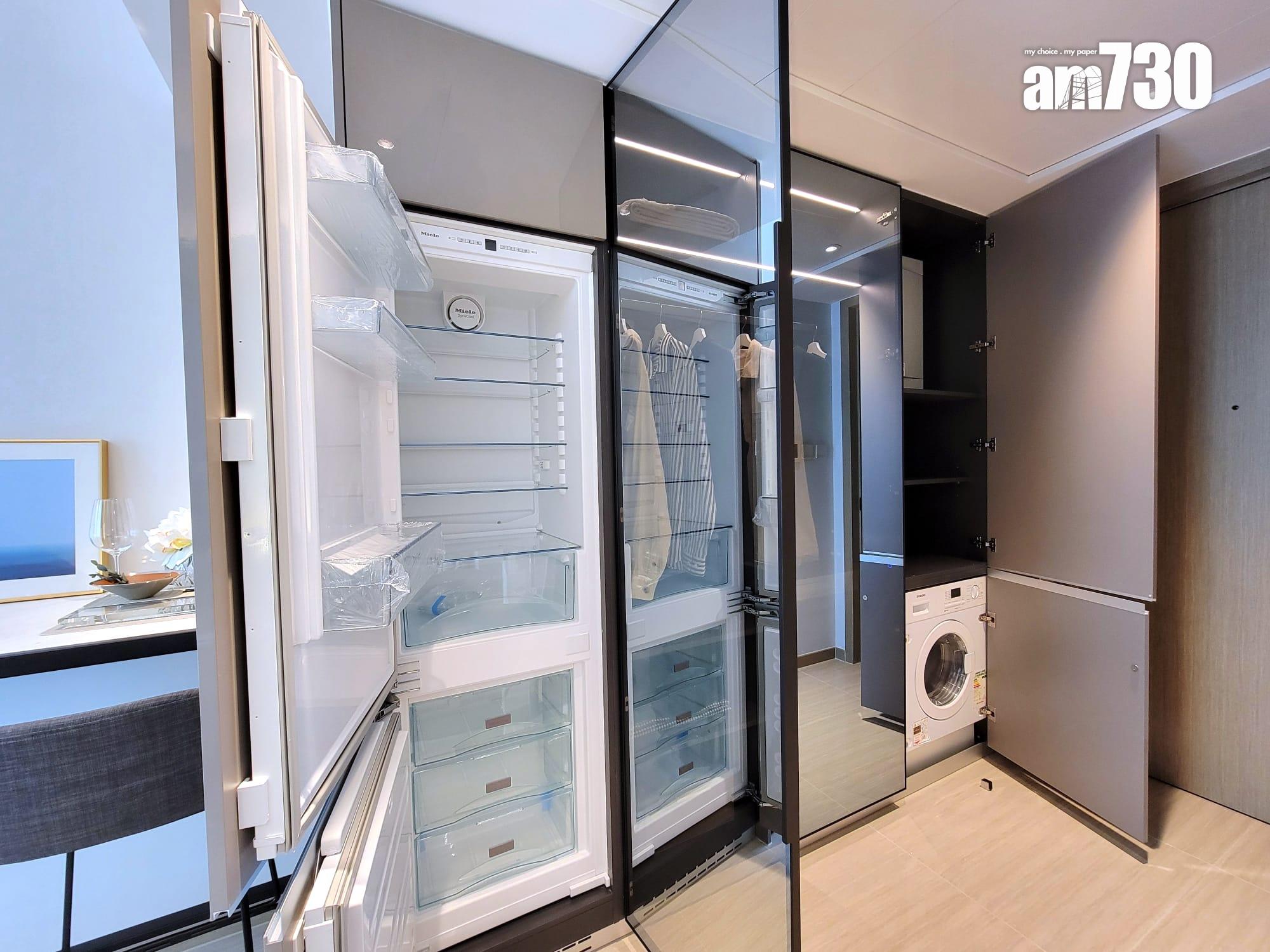 晉環示範單位|兩款290呎連家具開放式戶 一招令住戶靈活調配生活空間|多圖有片