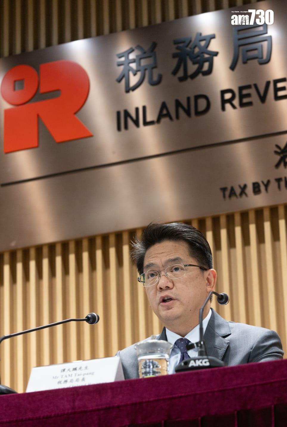 稅務局今發出244萬張個別人士報稅表。(蘇文傑攝)