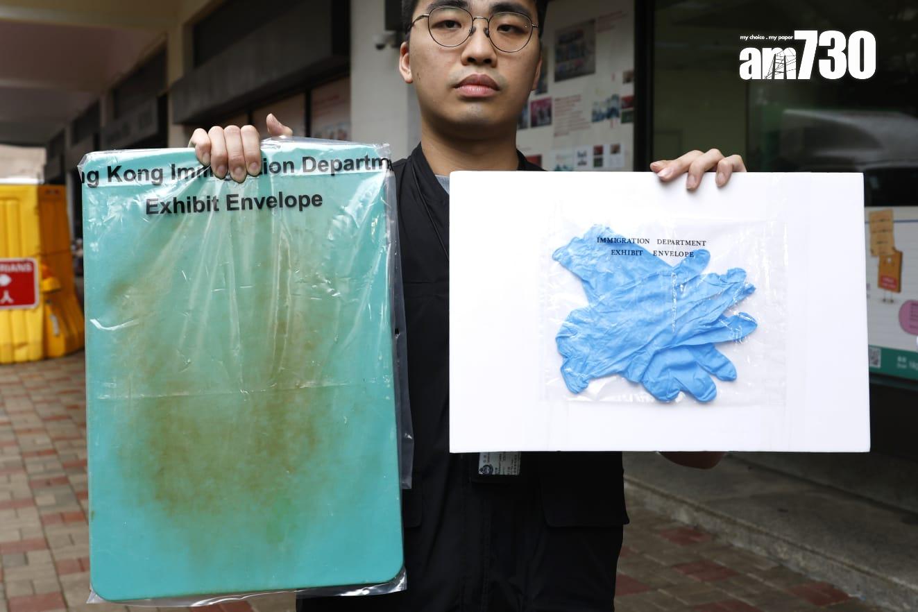 入境處在全港多區打擊非法勞工,拘捕10人,年齡介乎24至58歲,包括7名懷疑非法勞工及3名涉嫌聘用黑工的男僱主。(林俊源攝)