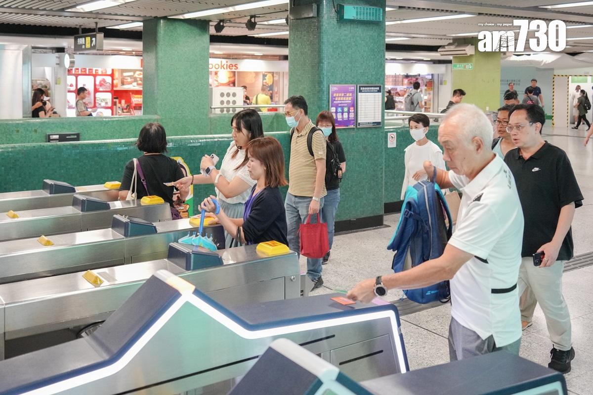 港鐵指載客量未恢復至疫情前水平。(資料圖片)