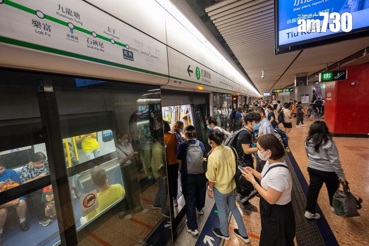港鐵指載客量未恢復至疫情前水平。(資料圖片/陳奕釗攝)