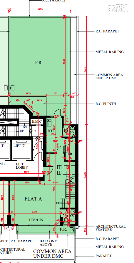 One Wood Road提供42伙 兩房標準戶佔九成 面積460呎起|新盤樓書