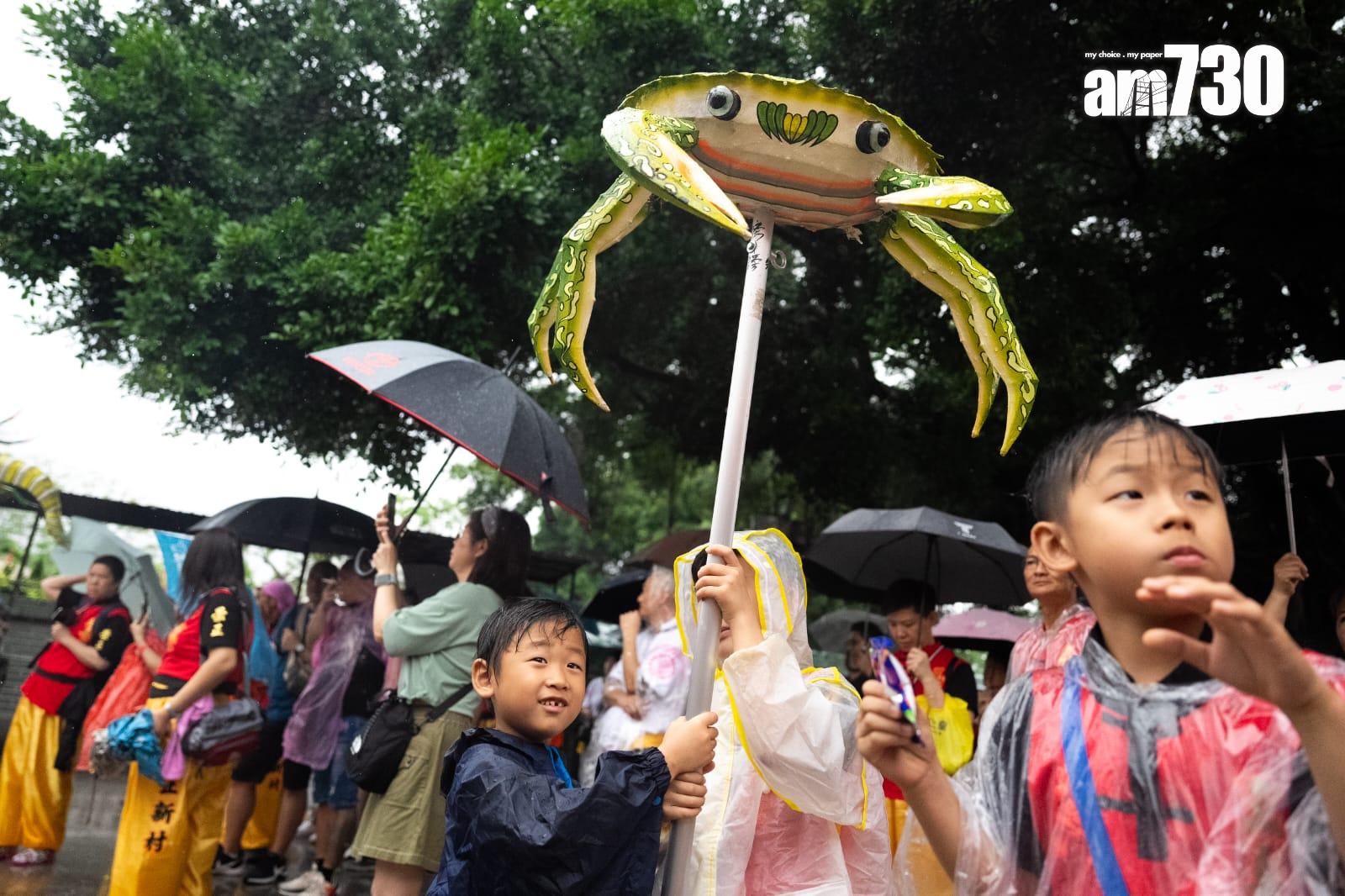 天后寶誕巡遊停辦4年後再度舉行。(林靄怡攝)