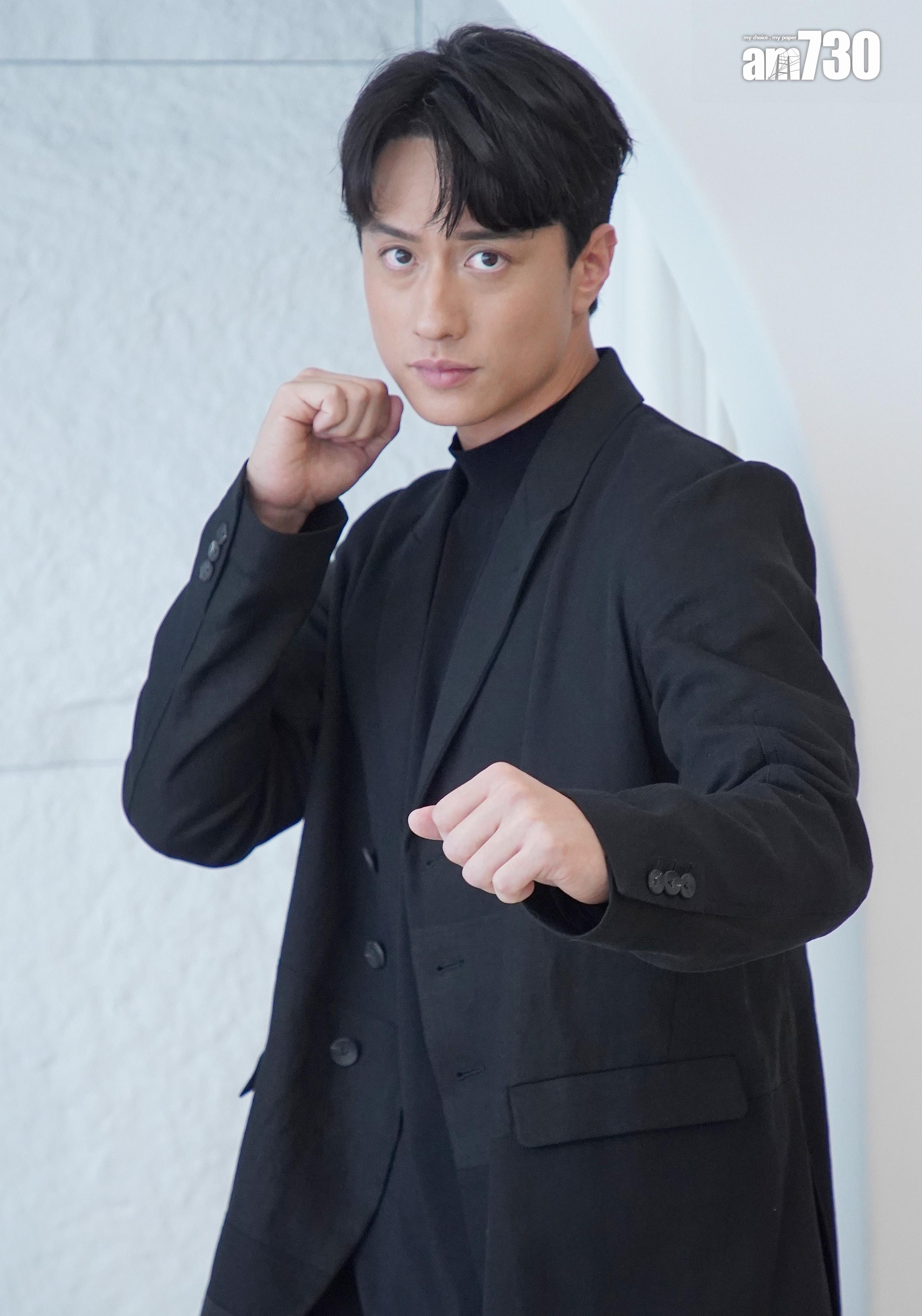 劉俊謙在《九龍城寨之圍城》首次拍動作戲。(董立華攝)