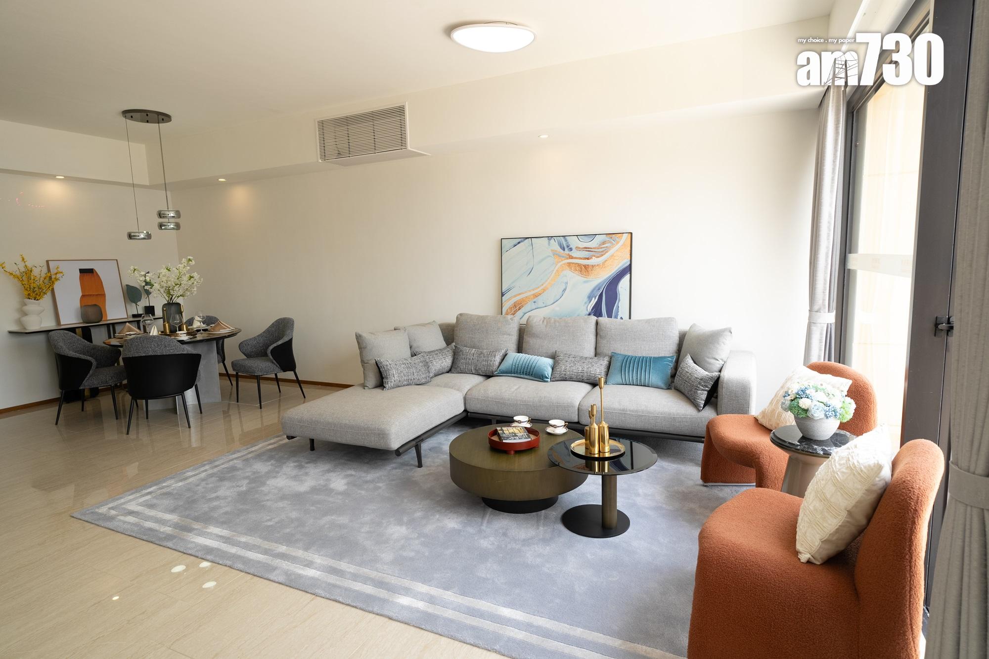 寶翠灣1號示範單位|1438呎現樓海景別墅 多玻璃大窗享自然光(多圖有片)|坪洲新盤