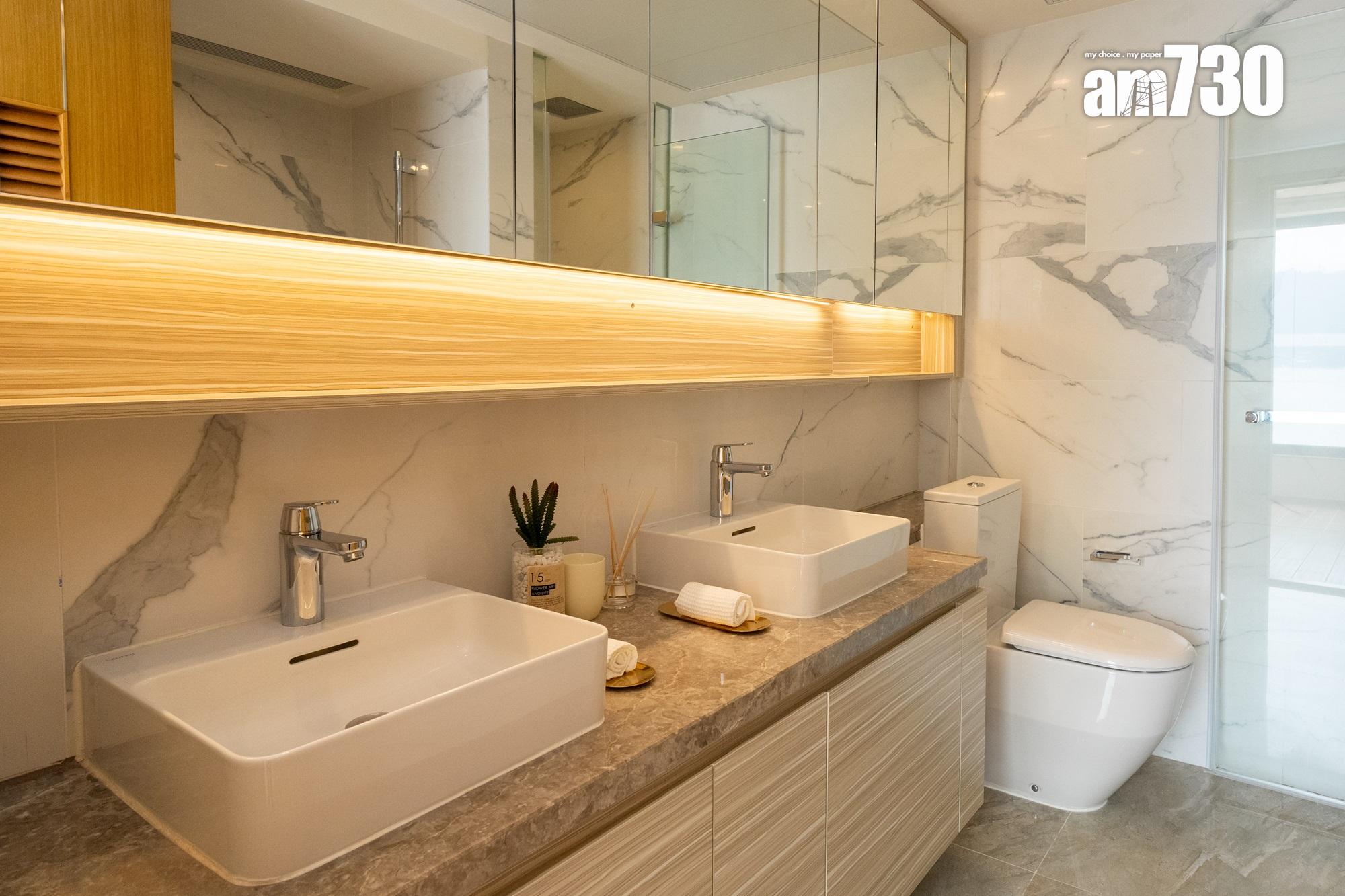 寶翠灣1號示範單位|1438呎現樓海景別墅 多玻璃大窗享自然光(多圖有片)|坪洲新盤