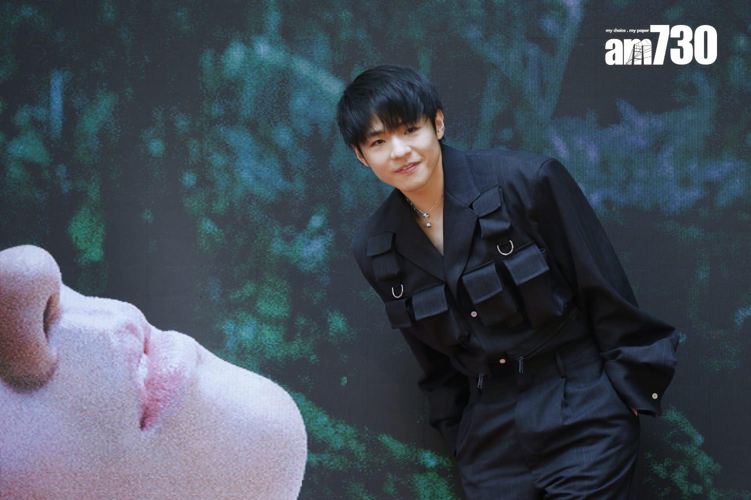 陳卓賢宣布7月20至22 日在亞博開騷。(林俊源攝)