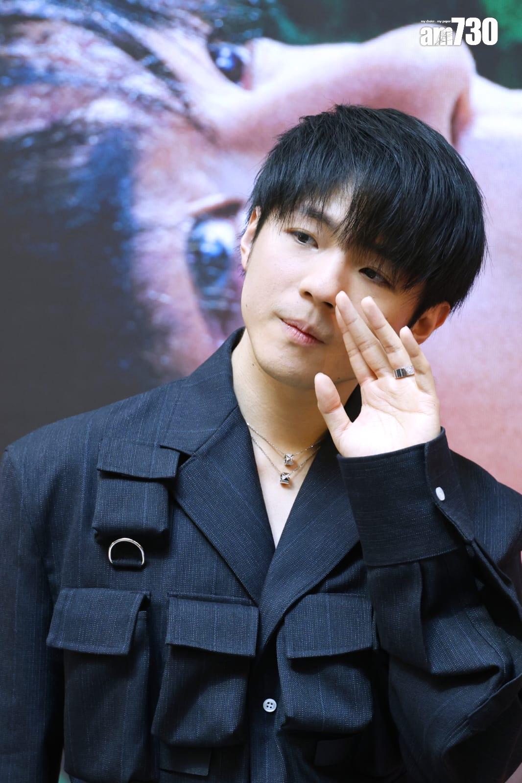 陳卓賢宣布7月20至22 日在亞博開騷。(林俊源攝)