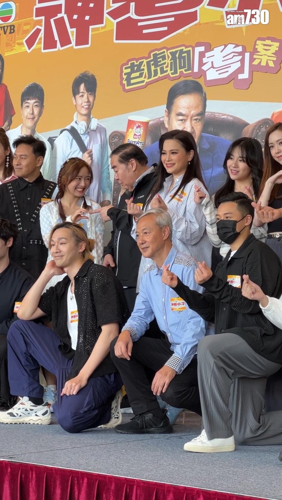 羅毓儀叫鄭則仕一齊做心心手勢,沒想到考起影帝。