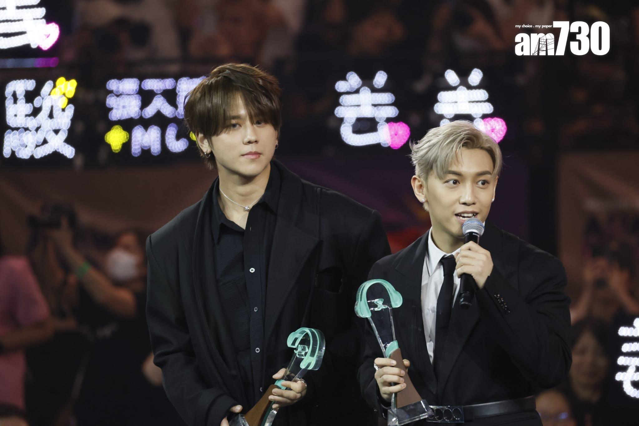 MC自言穿平底鞋好誠實,與姜濤同台要屹高腳。(蘇文傑攝)