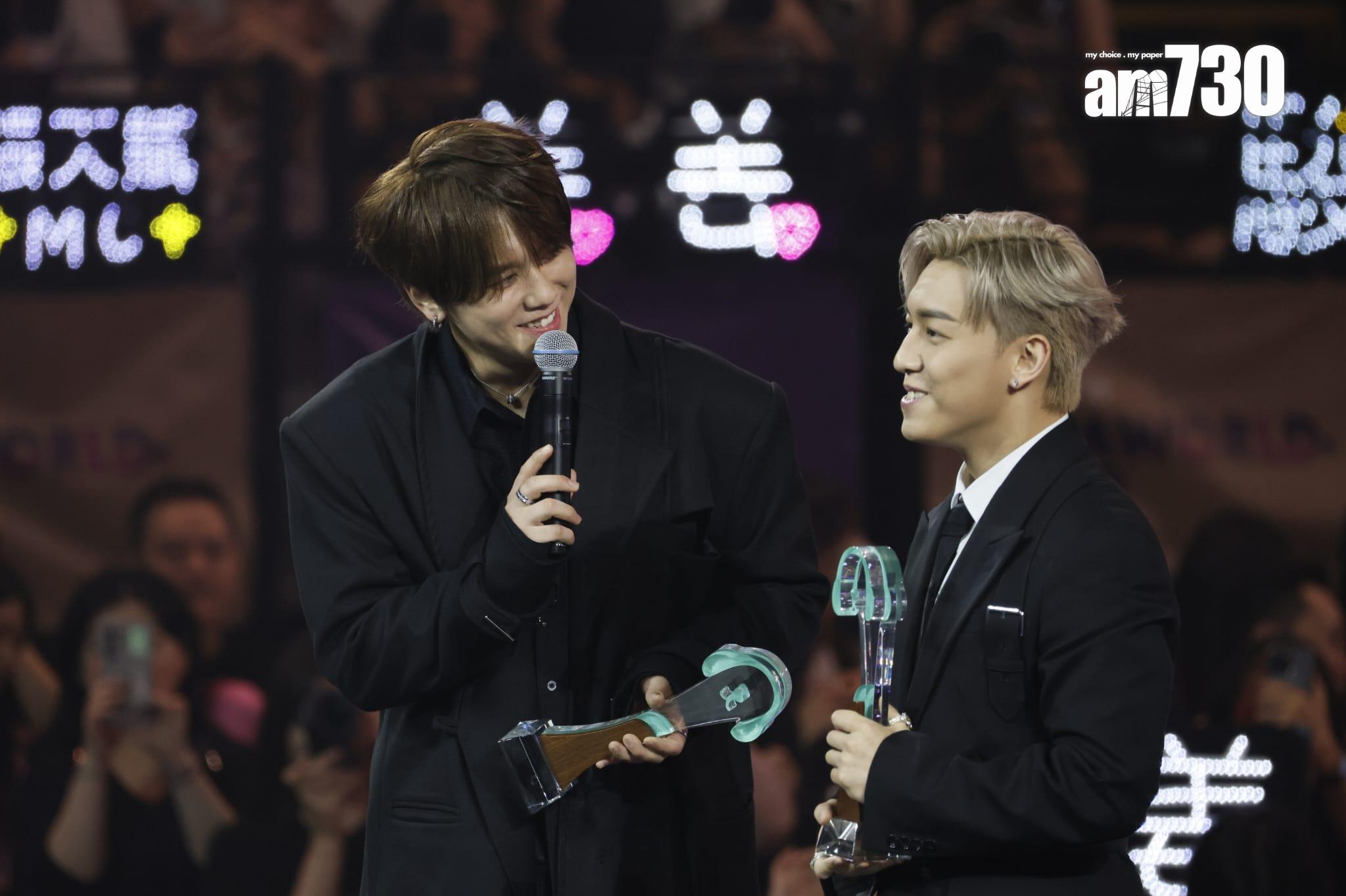 姜濤聞MC屹高腳,不知所措尷尬笑。(蘇文傑攝)