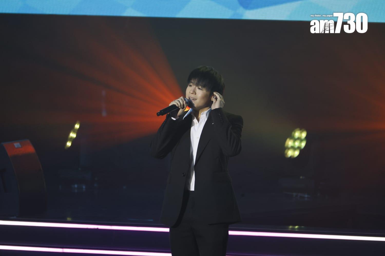 Ian@MIRROR於《CHILL CLUB 推介榜 年度推介 23/24》表演。(蘇文傑攝)