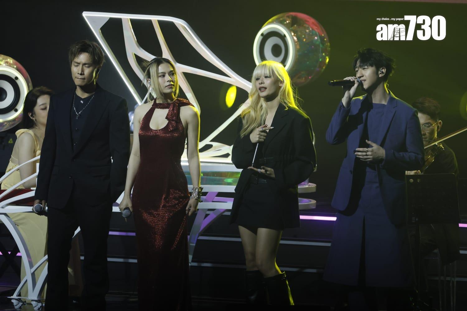 陳泳希與Gin Lee同台表演,驚艷對方唱功。(蘇文傑攝)