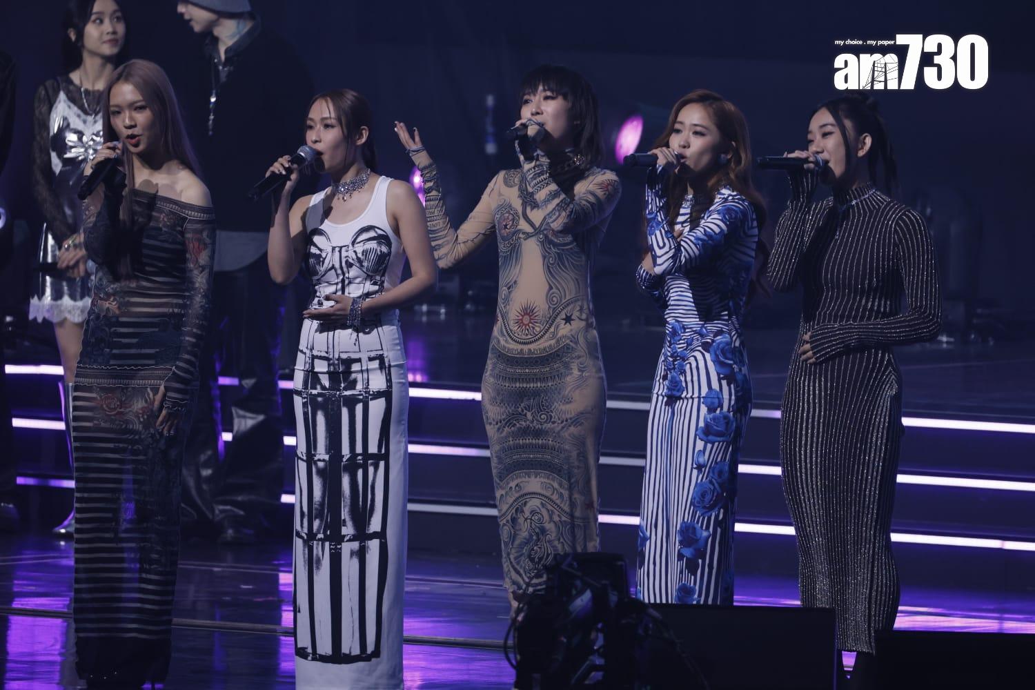 Beanies獲得「Chill Club年度新人組合」,她們的打扮被指肉酸。