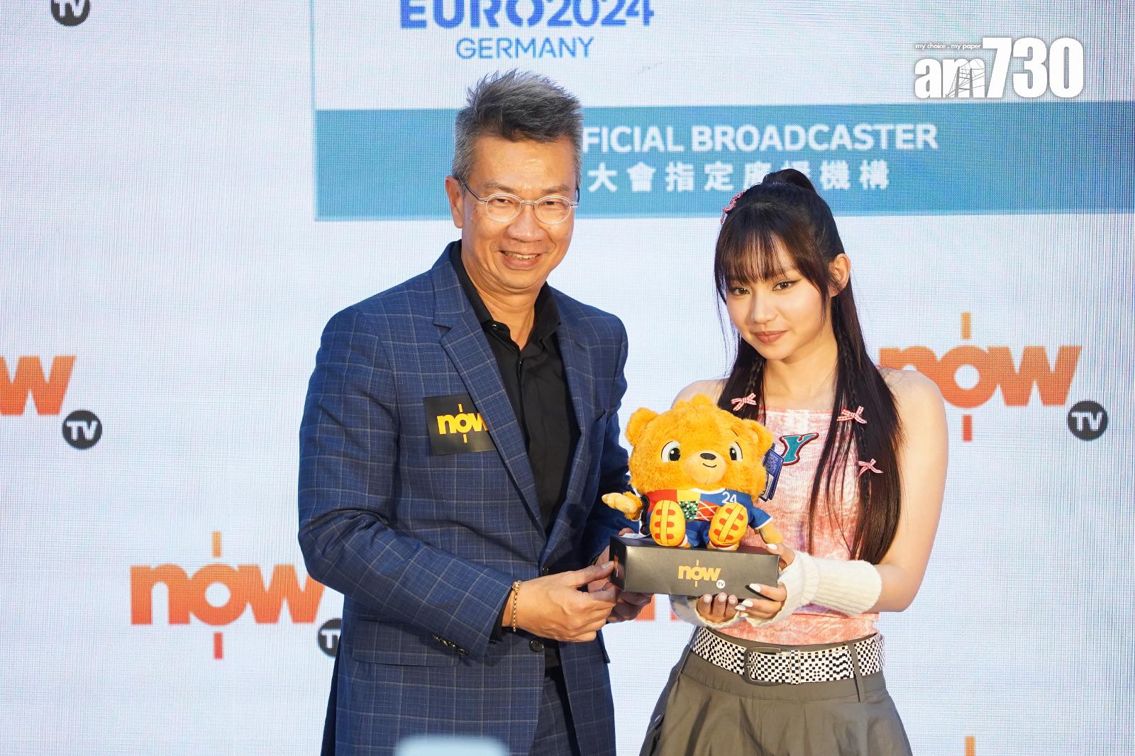 歐洲國家盃記者會,COLLAR的Day在8張圖中選擇了英格蘭球星比寧咸。(董立華攝)