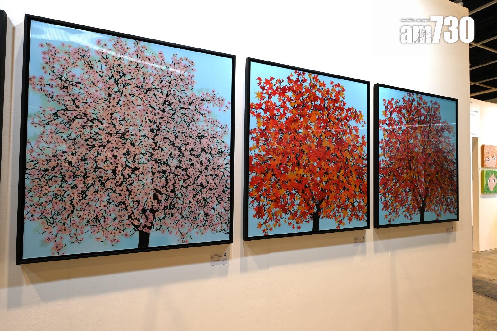 以透鏡藝術和樹木裝置 歌頌四季變化之美