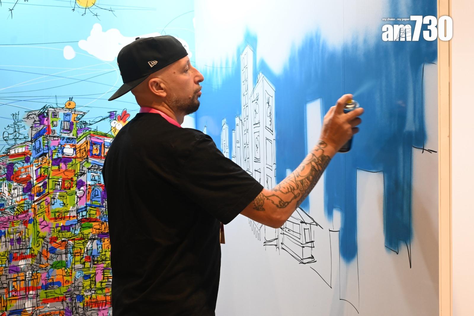 阿爾及利亞藝術家 Ceet Fouad 的街頭藝術牆