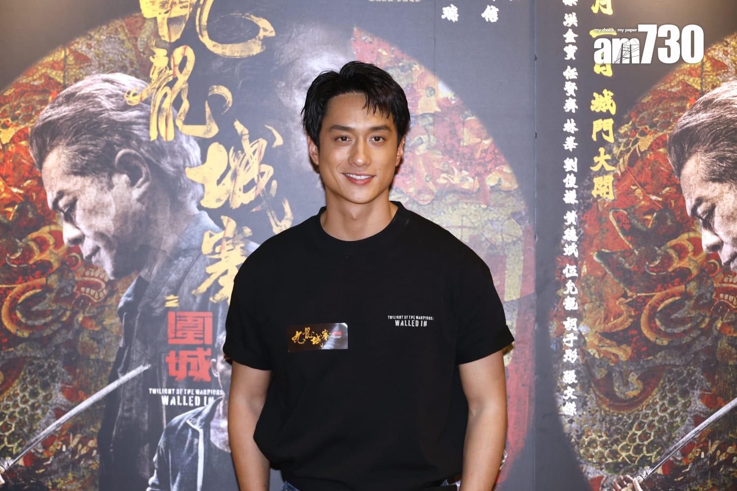 林峯自言仍沉浸於康城影展的掌聲中。(林俊源攝)