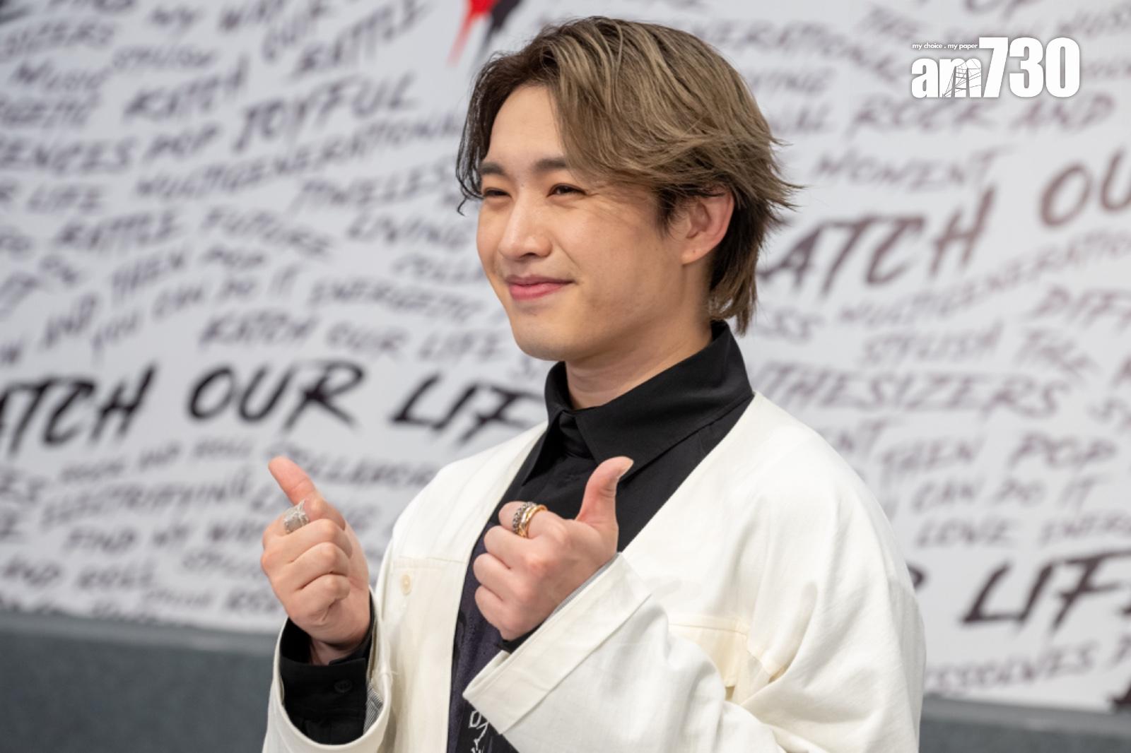 Jer柳應廷非常期待與MC合作開show。(陳奕釗攝)