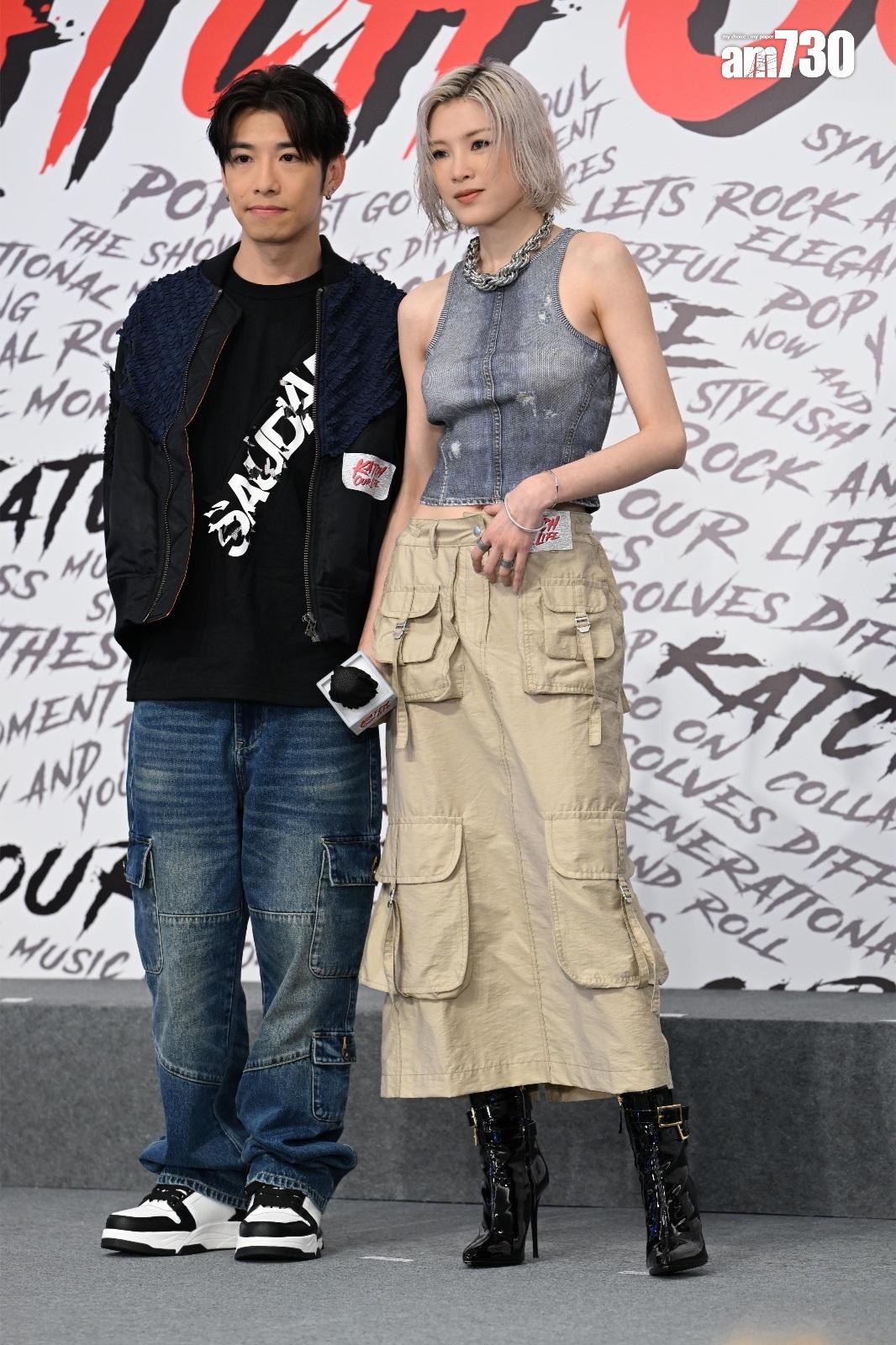 陳蕾和洪嘉豪(Kaho),將於年底攜手開show。(陳奕釗攝)