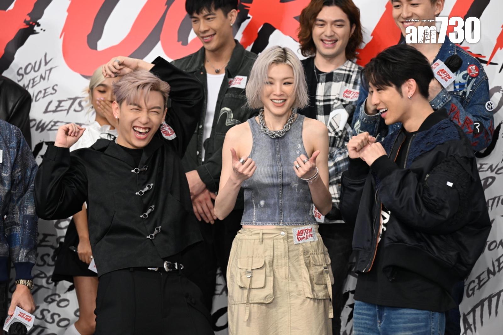 「華納3寶」陳蕾、MC張天賦與洪嘉豪同場必有笑料。(陳奕釗攝)