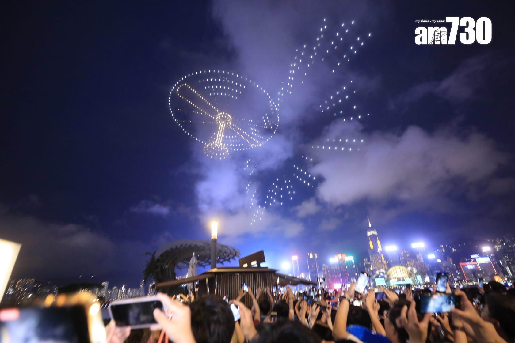 多啦A夢無人機匯演