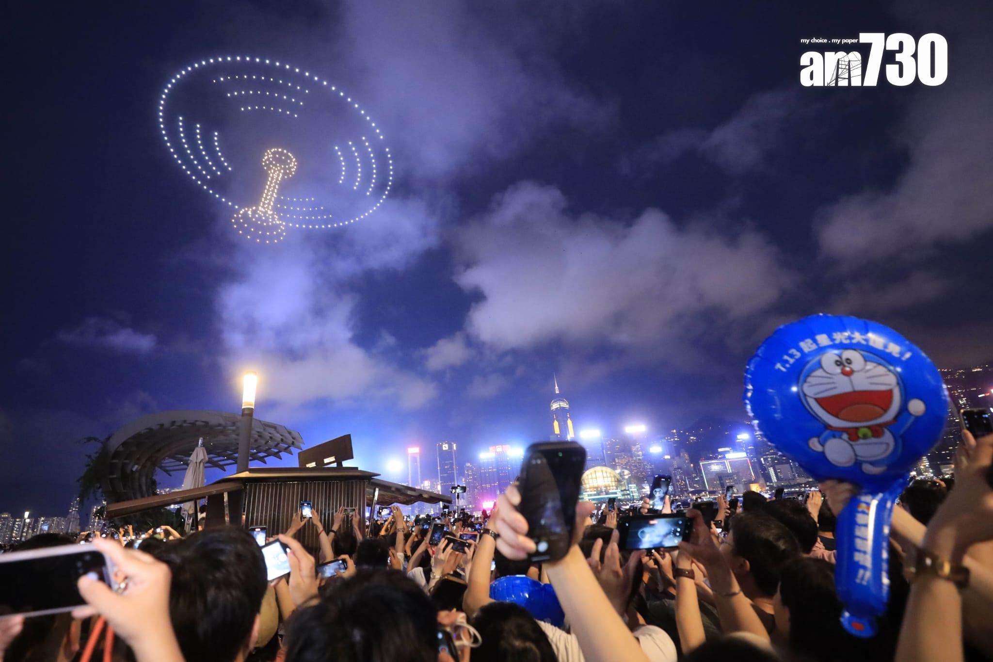 多啦A夢無人機匯演