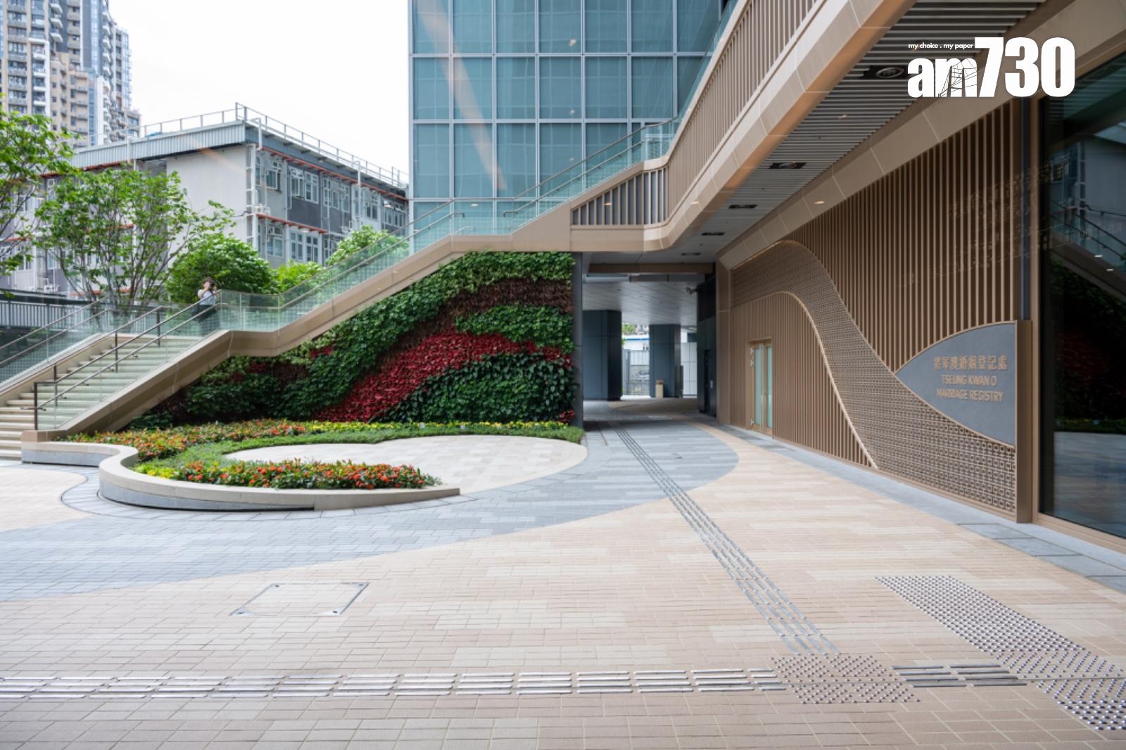 入境處將軍澳新總部6.11啟用 新設婚姻禮堂內有星光效果 (多圖)