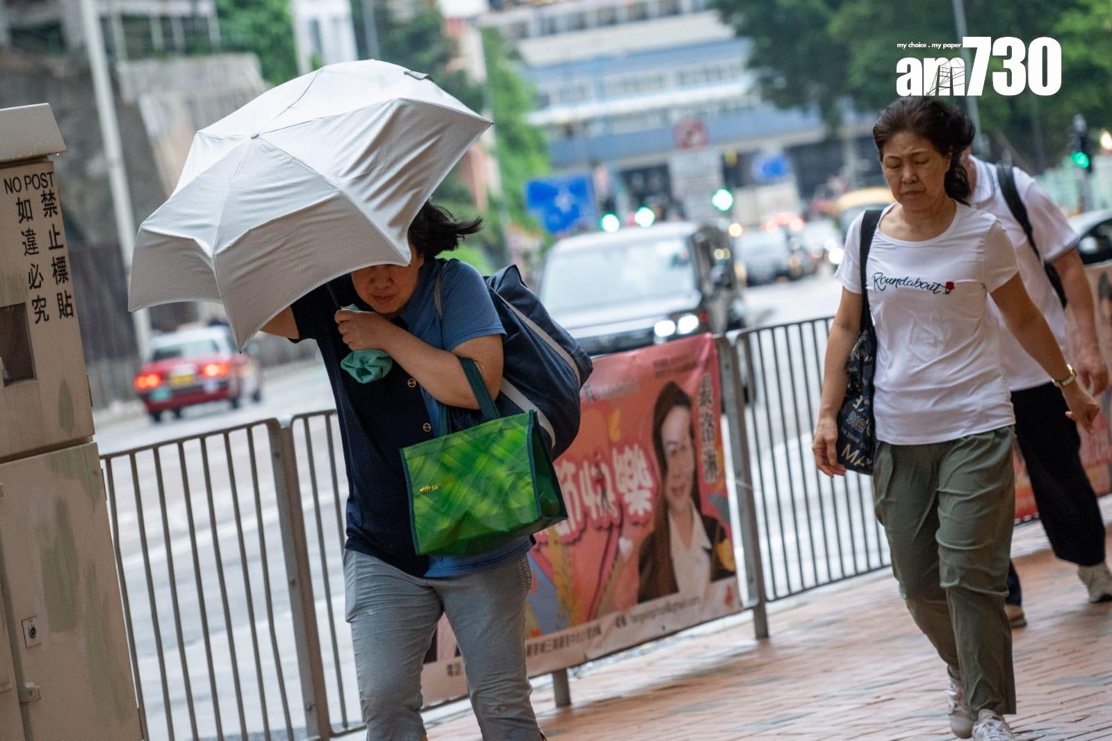 天氣|一號戒備信號生效 天文台:至少維持至明早6時 (更新)
