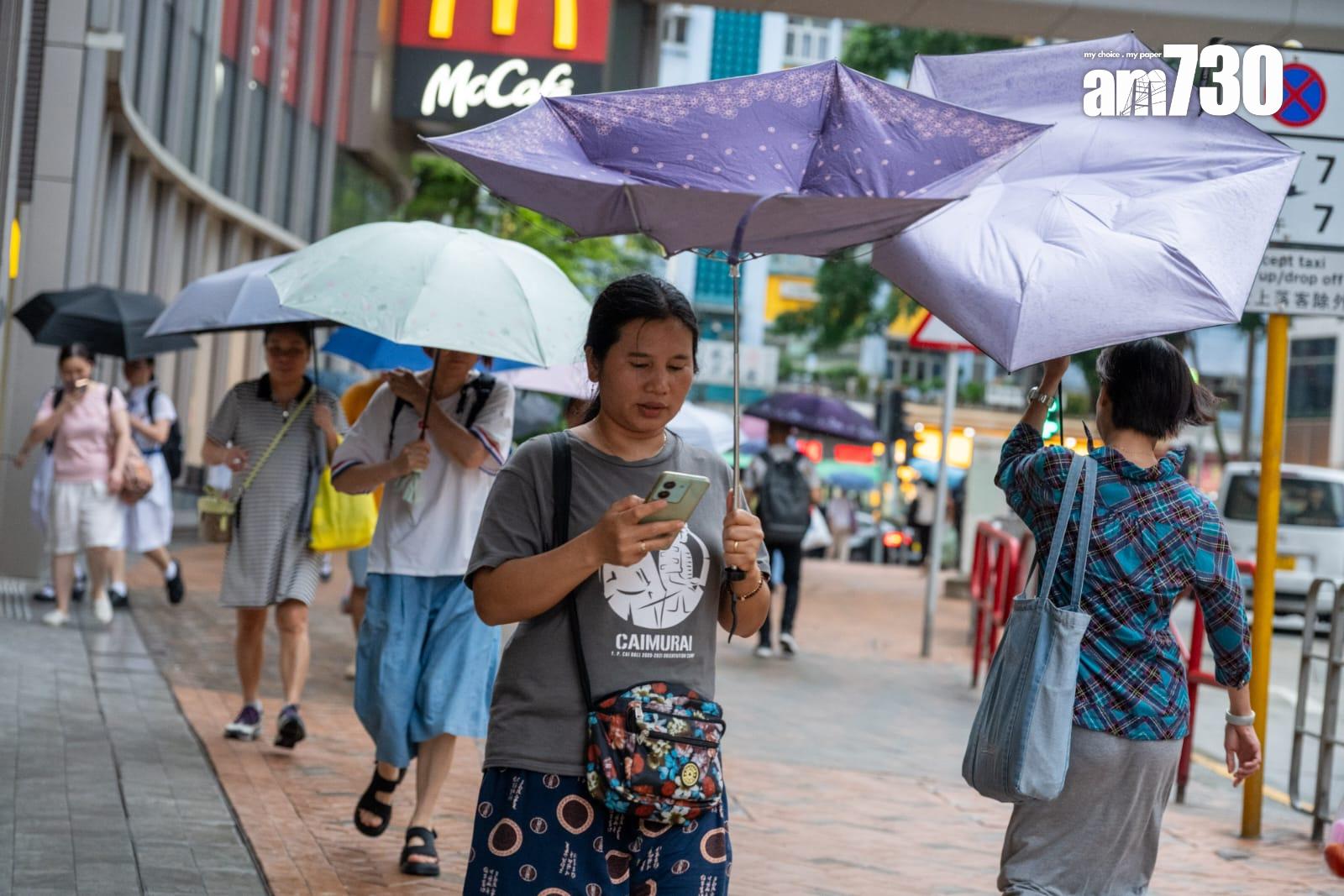天氣|一號戒備信號生效 天文台:至少維持至明早6時 (更新)