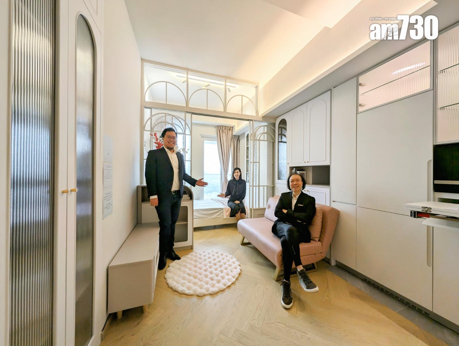 雨後開放式示範單位變身一房 採日系公寓Japandi風格設計(多圖)|元朗新盤