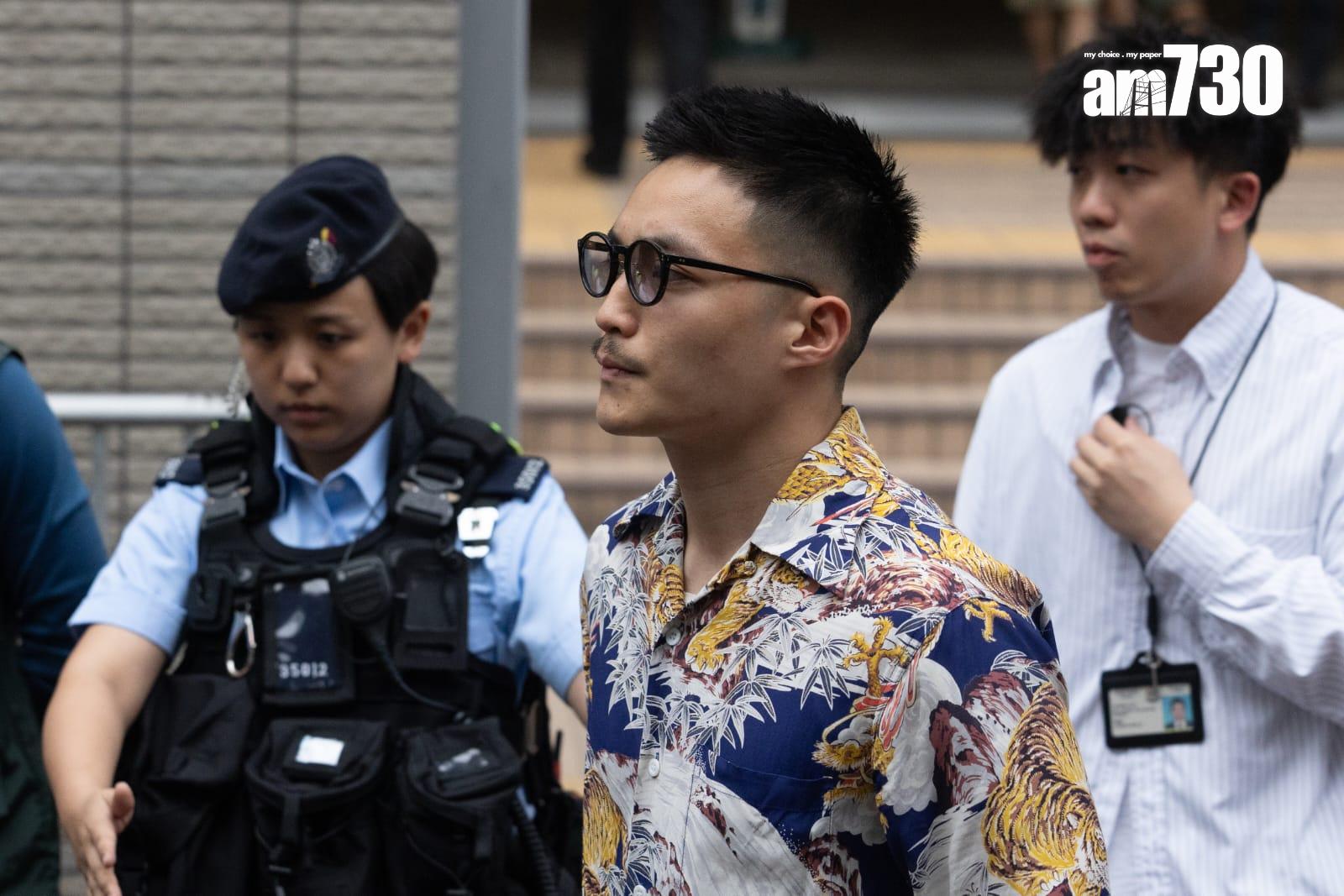 47人初選案|獲判無罪的李予信離開法庭。(蘇文傑攝)