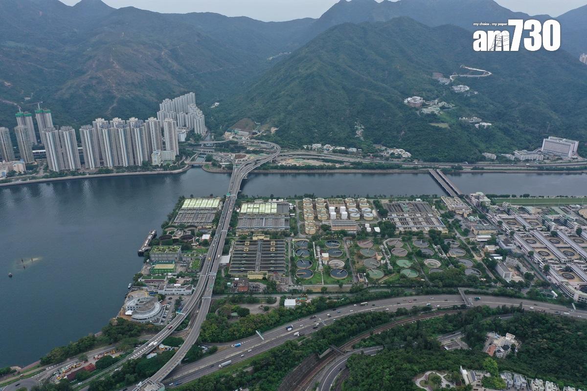 沙田污水處理廠。(資料圖片)