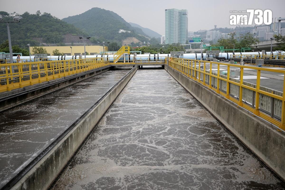 沙田污水處理廠。(資料圖片)