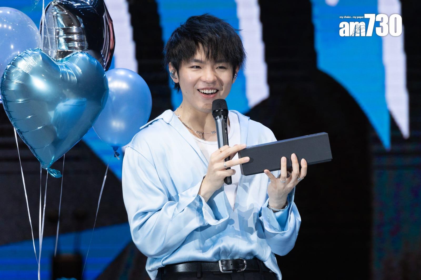 FC為準備開騷的Ian送咪作生日禮物, (蘇文傑攝)