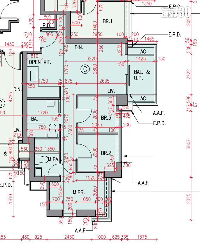 啟德柏蔚森I涉291伙 兩房佔七成 面積234呎起|新盤樓書